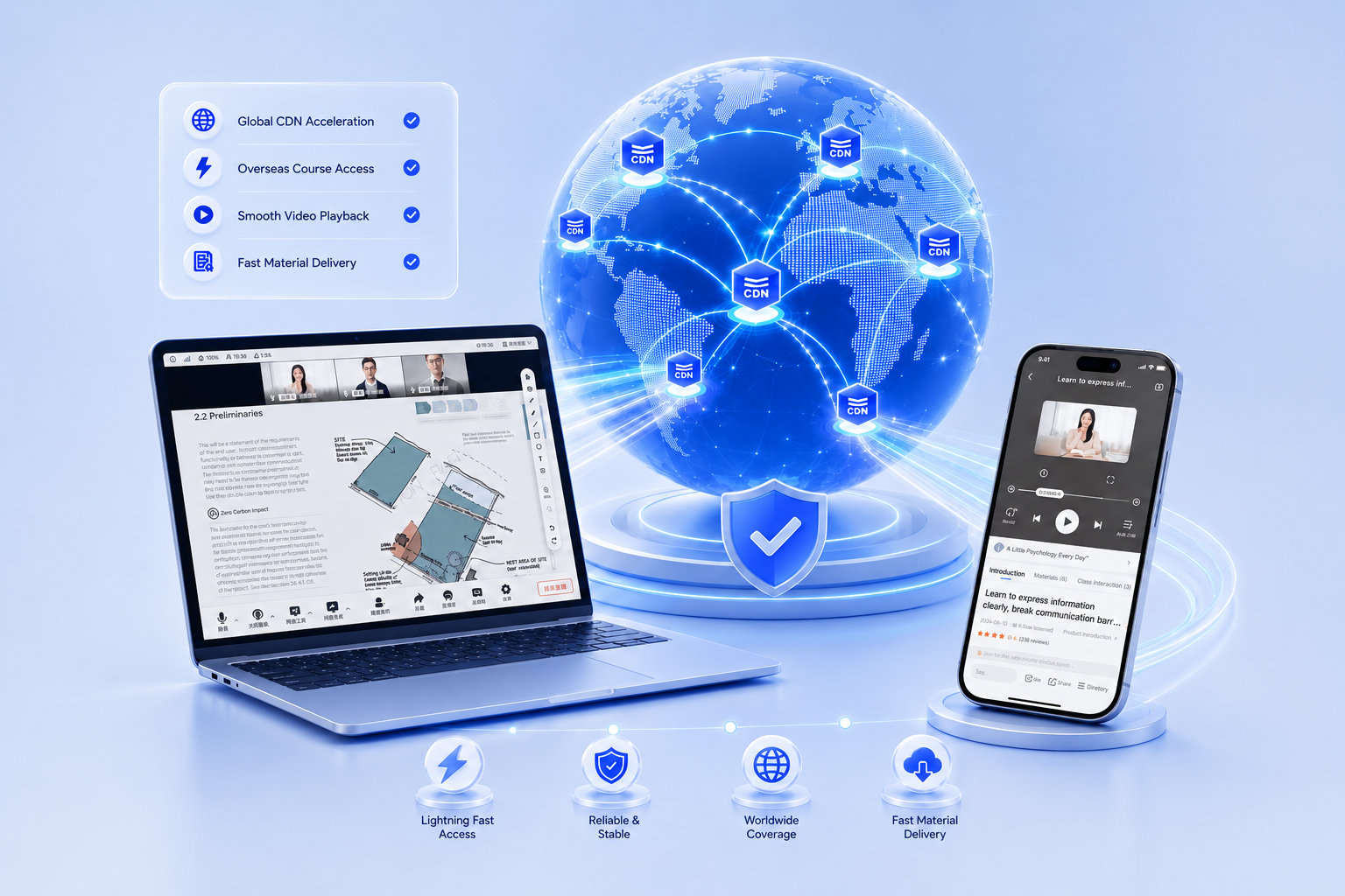 Global CDN acceleration solution preview