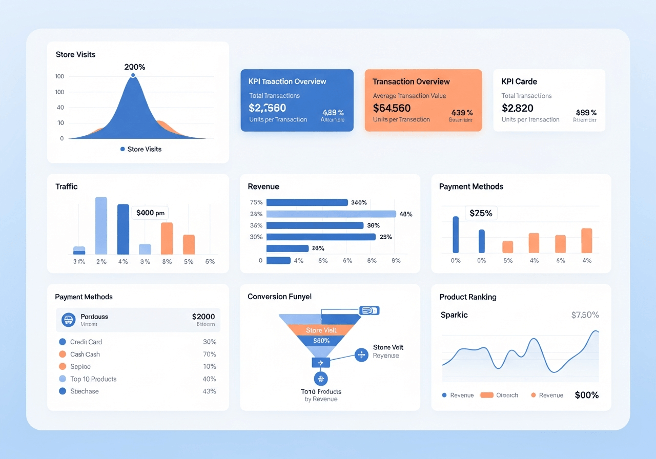 Powerful data analysis capabilities, comprehensive understanding of mall operation dynamics