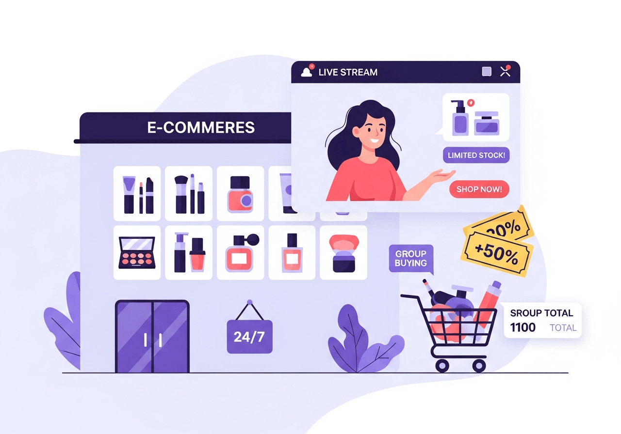 Mall and Live Streaming