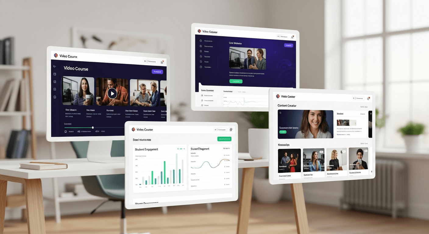 online training dashboard