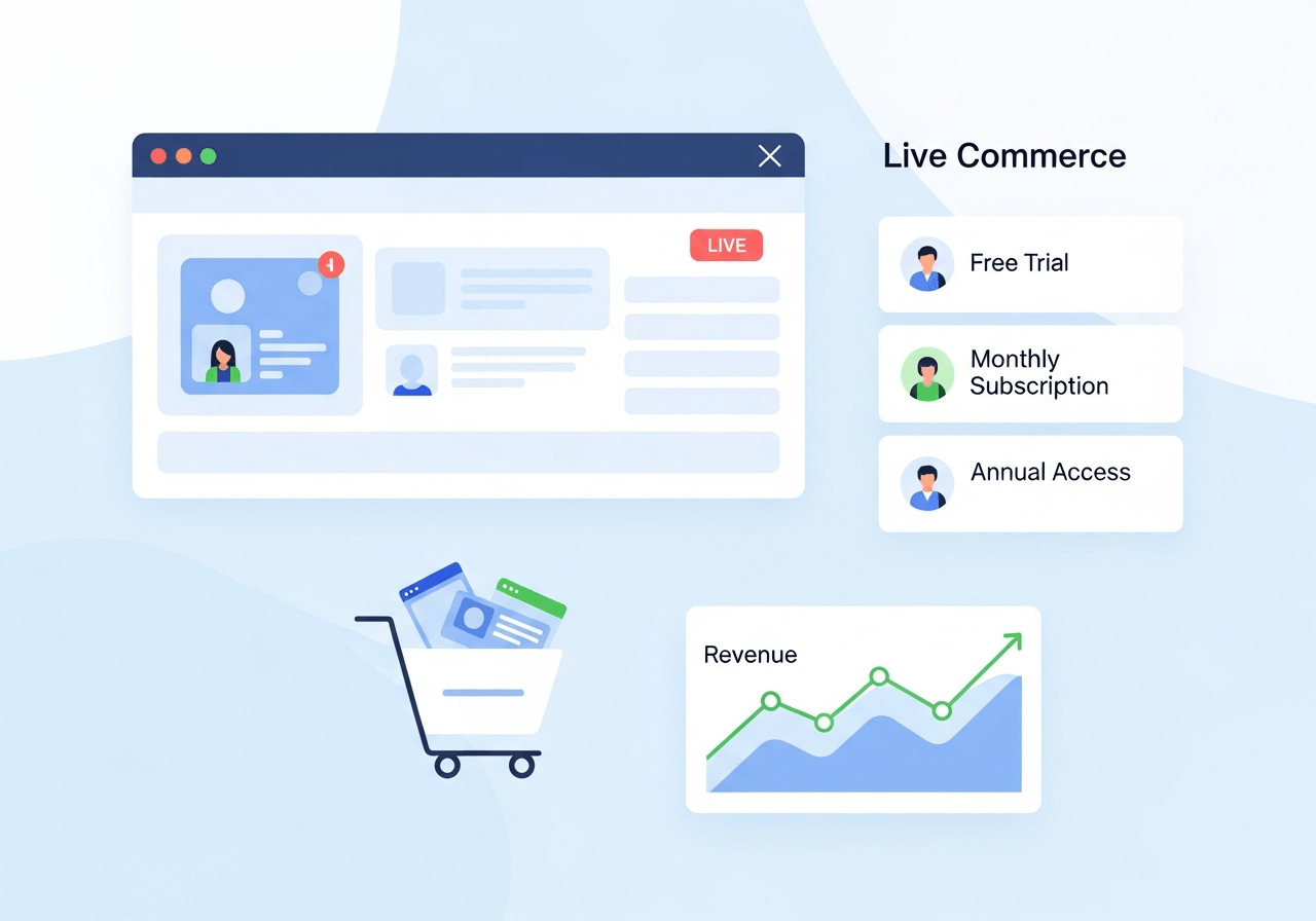 Live Streaming and Course Monetization